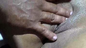 This curvy babe spreads wide for deep pussy fingering