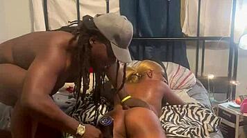 Littyman starburst couple argues through real massage bloopers