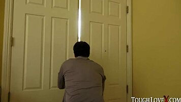 Yo Jade Kush gets her wild sexorcism roughed up! 😈 Asian teen chokes on deepthroat! 🔥💦