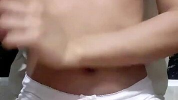 young sexy petite babe fingers her horny wet pussy