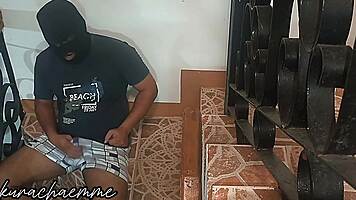 Milf Catches Wank Offers Chubby Pussy