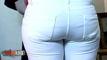 yo check this horny brunette handling huge bbc in interracial blast