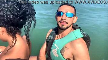 cheating on bf with jetski stud's hard cock! 🚤🍆💦