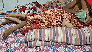 VILLAGE BHABHI'S SOFT HAIRY PUSSY GETS FAST HARD FUCK IN RURAL ORGY