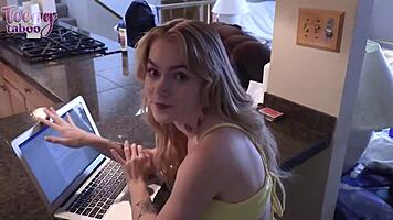 seth brogan cheats wildly with juicy pussy babe sage fox