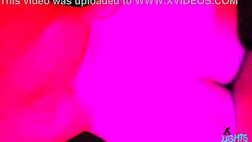 Lillith Succubus Dances Teasingly with Roxy Lights