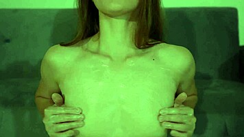 hey cutie, wanna watch my wet nipples drip lotion while fingering petite ass?