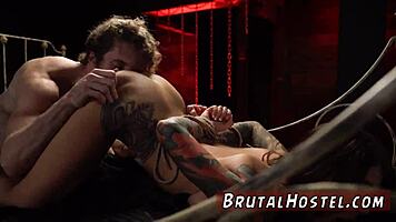 milf dominates punished teen tourists in bdsm fetish play