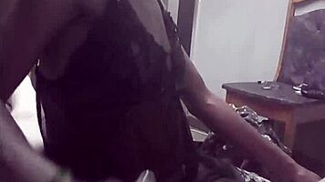 redhead slut in black dress, suck that boss cock harder? 💋🍆