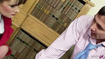 teacher seduces pigtail bitch tanya cox for classroom fuck