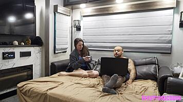 chat roulette turns wild as he claims my tight virginity