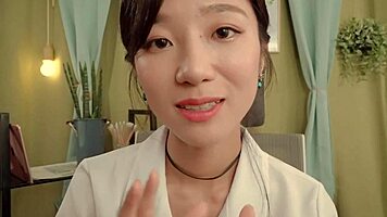 asmr whispers guide her relaxing asian babe sex checkup