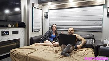 chat roulette turns wild as he claims my tight virginity