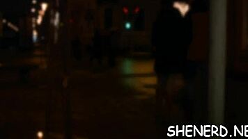 Nerd Girl Seduces with Glasses-On Missionary Fuck