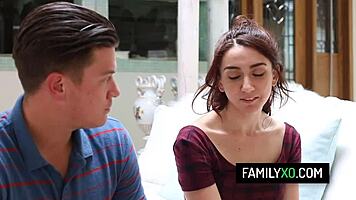 Tiny Mandy Muse Endures Brutal Anal Pounding Hardcore