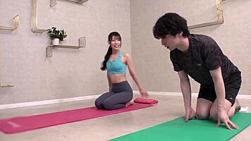 part 2 yoga instructor's spats rip open exposing bare ass begging for instant hardcore pounding and nonstop creampie yoga bliss