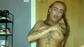 you won't believe this slutty goth fingering her soaked hole to explosion!