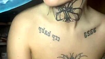 you won't believe this slutty goth fingering her soaked hole to explosion!