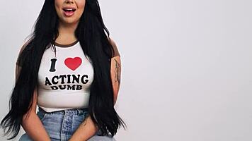 Aussie holly day fingers pussy to explosive orgasm post-interview