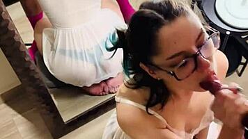 throat owned completely in sloppy deep submission