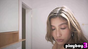 What if big tits teen strips perfectly then bares her stunning naked curves?