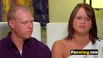 imagine a sexy brunette switching cocks nonstop in this steamy swinger orgy frenzy