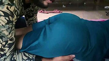 Oh Desi Wife! Passionate Kisses Ignite Bedroom Assplay Fire