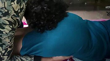 Oh Desi Wife! Passionate Kisses Ignite Bedroom Assplay Fire