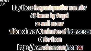 Angel mamou striptease huge tits deepthroat tease