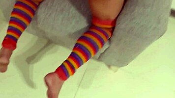 Insatiable Whore Pounds Crossdressed Man's Huge Cock