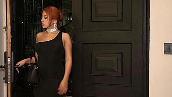 shh busty latina sneaks muscular bodybuilder's room 😈🍑