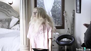 Petite Young Thief Harshly Punished By Store Security Guard