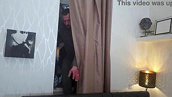 Petite devils joy's first wild dap gangbang cum explosion