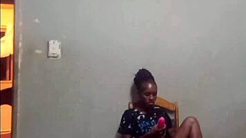 hot slut toys her pussy with vibrator in purple heels 🔥👠