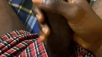 Wanna see college teen stroke that huge black cock till it bursts