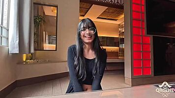 big natural titted latina luna submits in wild casting ride