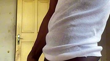 college boy strokes huge cock to cum 💦 outdoor jerk off