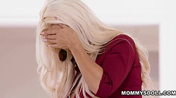 naughty girlfriend aften opal seduces stepmom brittany andrews for wet lesbian tribbing kiss