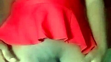 sexyjayla254 strokes massive dick to explosive cum