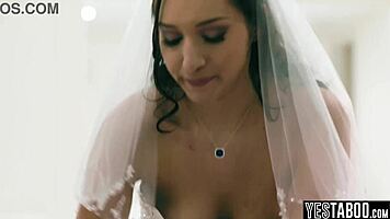 big ass hairy milf bride sneaks one last bent over doggystyle pound with monster cock ex