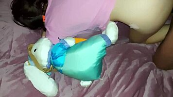 Latina Babysitter Teases Papi's Cock in Secret Nights