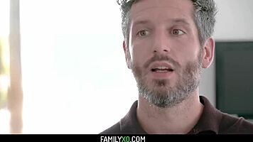 Curly ebony teen brixley benz bounces on huge cock riding hard and deep