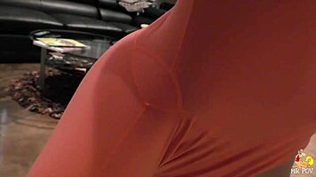 Alina West bends yoga poses into steamy POV action