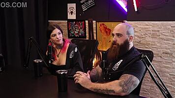 qween and iron biker sizzle in sensual interracial casting highlights part 9