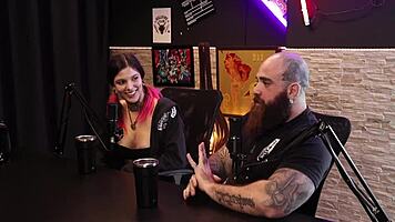 qween and iron biker sizzle in sensual interracial casting highlights part 9