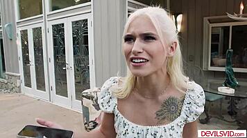 Dude pounds his girlfriend's wild exhibitionist stepsis hard