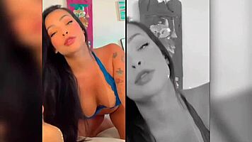 oriental vip babe rides huge dildo in steamy solo session