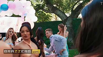 oh baby cheater nails lana violet isa bella meagan moore in hot ffm