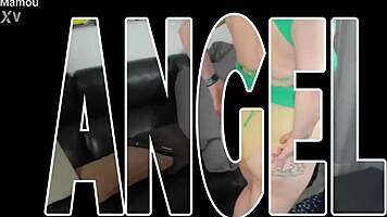 Angel mamou jerks me with huge tits preview