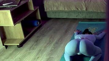 yoga slut stretches for deep anal fisting and gaping